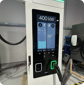 400 kW high-power EV fast charging dispenser